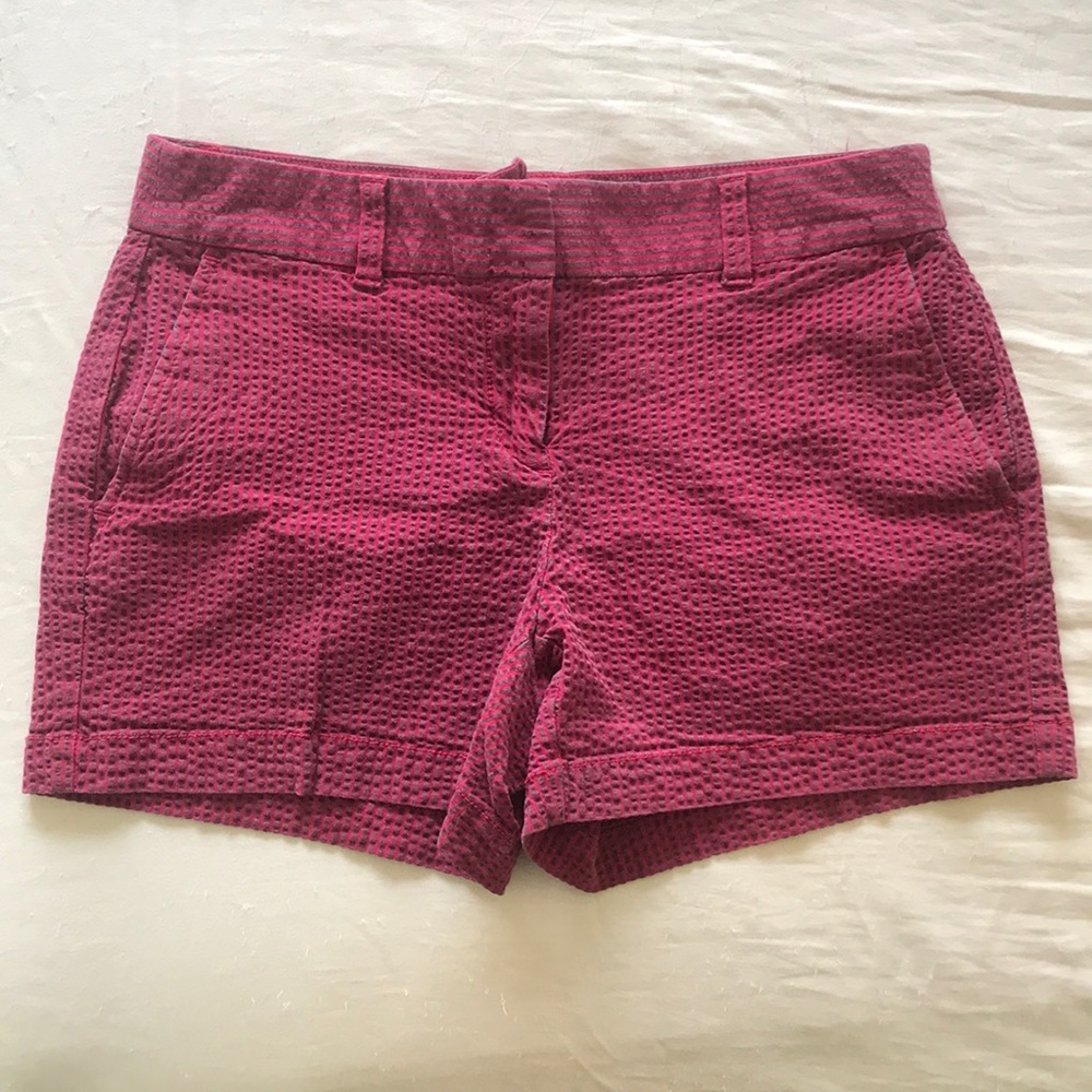 RED STRIPED SHORTS
